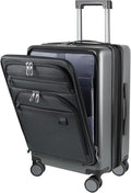 KROSER Hardside Expandable Carry On Luggage 22x14x9 Airline Approved by KROSER