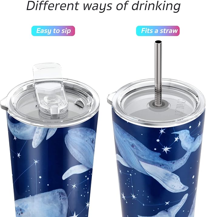 THILY Stainless Steel Vacuum Insulated Tumbler 26 oz Triple-Insulated Travel Mug - Image 2