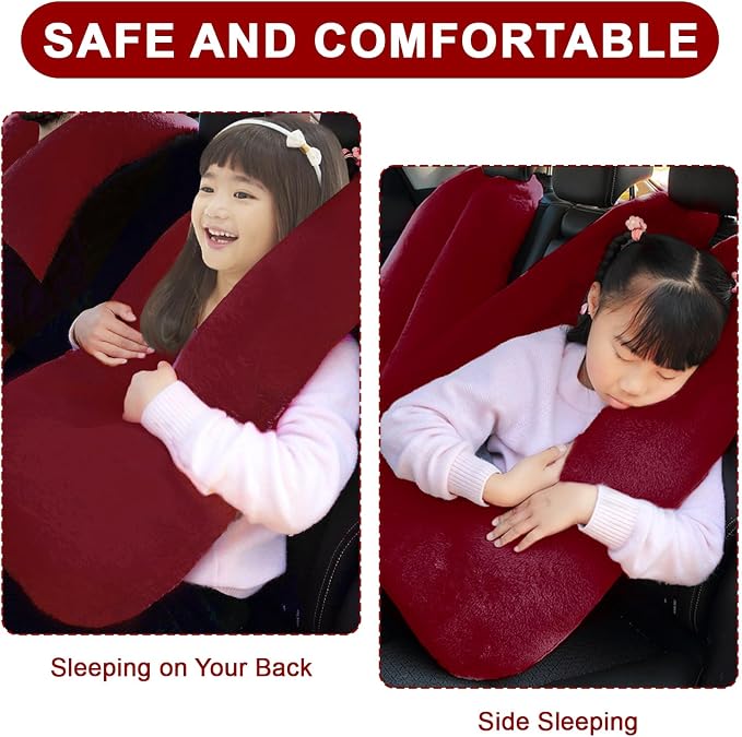 Travel Pillow, Travel Pillow for Kids, Sleeper Hold Pillow Travel, Removable - Image 4