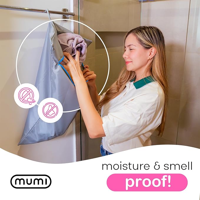 MUMI Travel Laundry Bag – Mesh Laundry Bags - Image 5