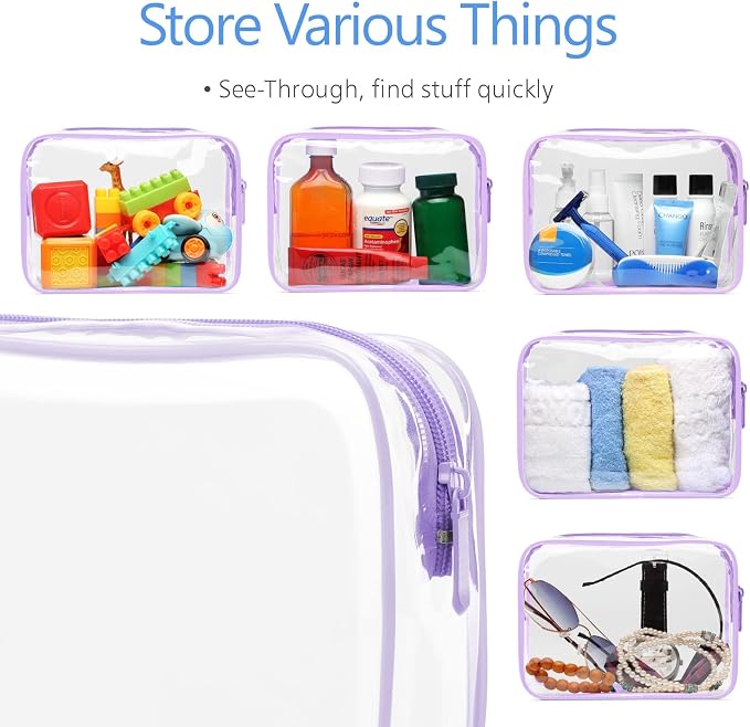 PACKISM Clear Makeup Bags - Image 5