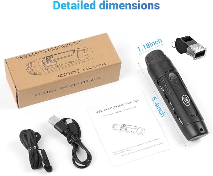ZHT Electronic Whistle for Coaches, Teachers - Image 7