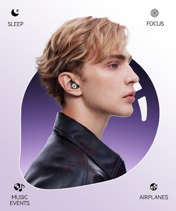 Ear Plugs for Sleeping Noise Cancelling 50dB Concert Earplugs for Noise - Image 6