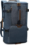 G-FAVOR 40L Travel Backpack, Vintage Canvas Rucksack Convertible Duffel Bag by G-FAVORBackpack