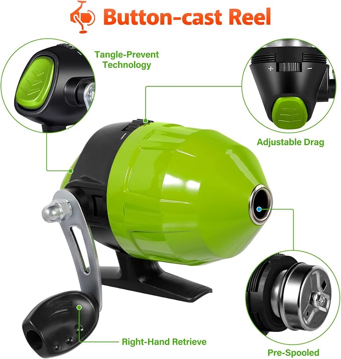PLUSINNO Kids Fishing Pole - Image 2