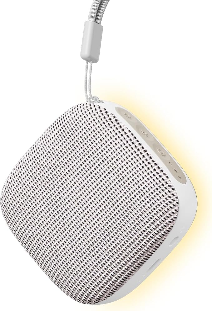 Portable Sound Machine for Travel, Mini Noise Machine by HomeBest