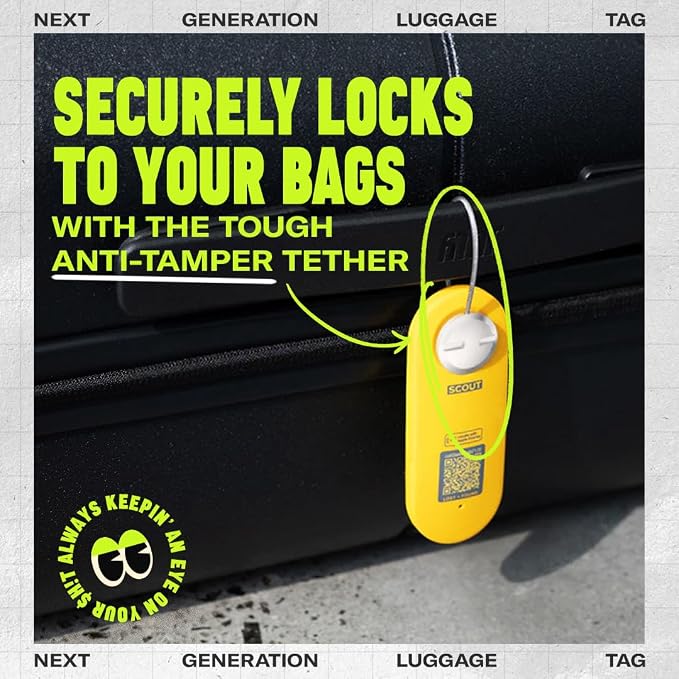 Knog Scout iOS Smart Tag, Tracker & 85d Alarm – Rechargeable Luggage Tag - Image 6