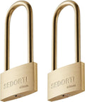 Weather Proof Lock, Keyed Alike Solid Brass Padlocks by SEDORTI