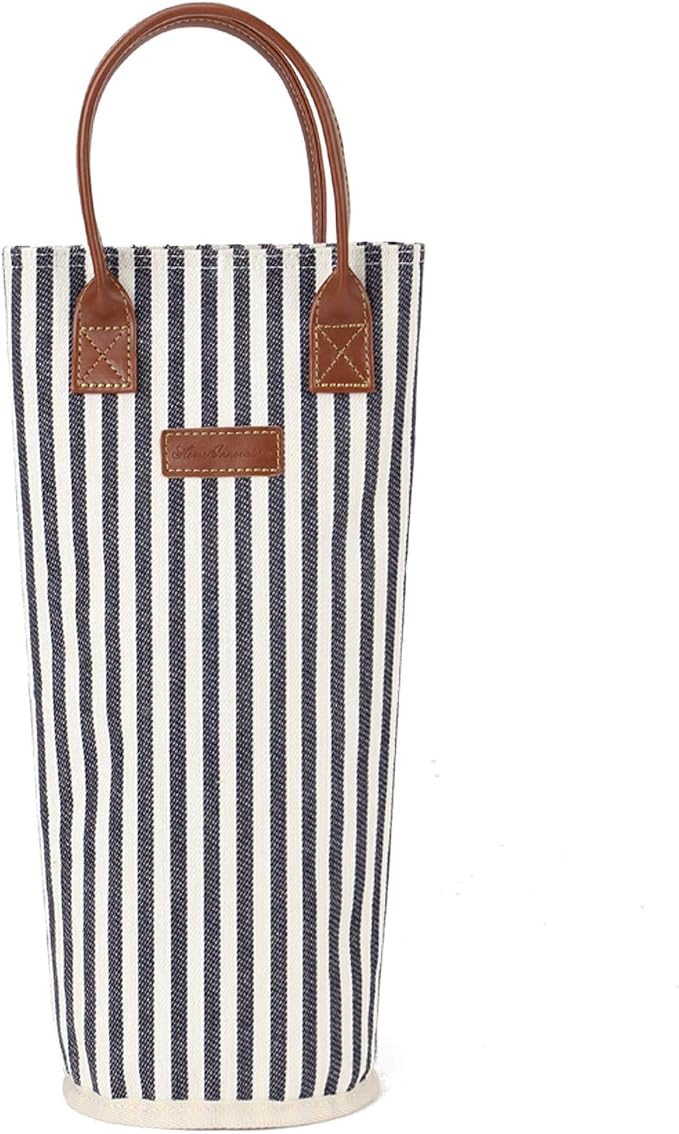 ZORMY Single Bottle Insulated Wine Tote, 1 Bottle Wine Carrier Bag Padded Wine by ZORMY