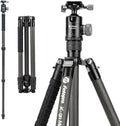 Fotopro 68" Carbon Fiber Travel Tripod, Heavy Duty Camera Tripod by Fotopro