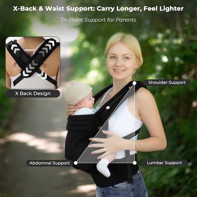 CycleMore Baby Carrier Newborn to Toddler - Image 6