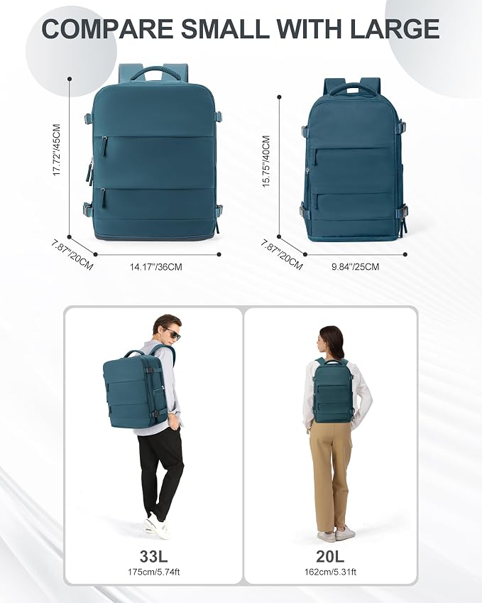 coowoz Travel Backpack Carry On - Image 6