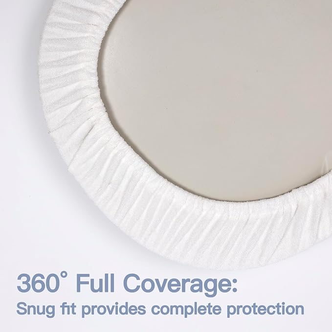 2-Pack Waterproof Changing Pad Covers-Soft Baby Nursery Diaper Changing Pad - Image 5