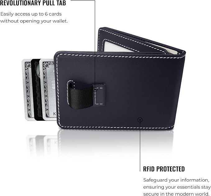Kings Loot Wallet for Men | Minimalist Slim RFID Blocking Leather Design - Image 5