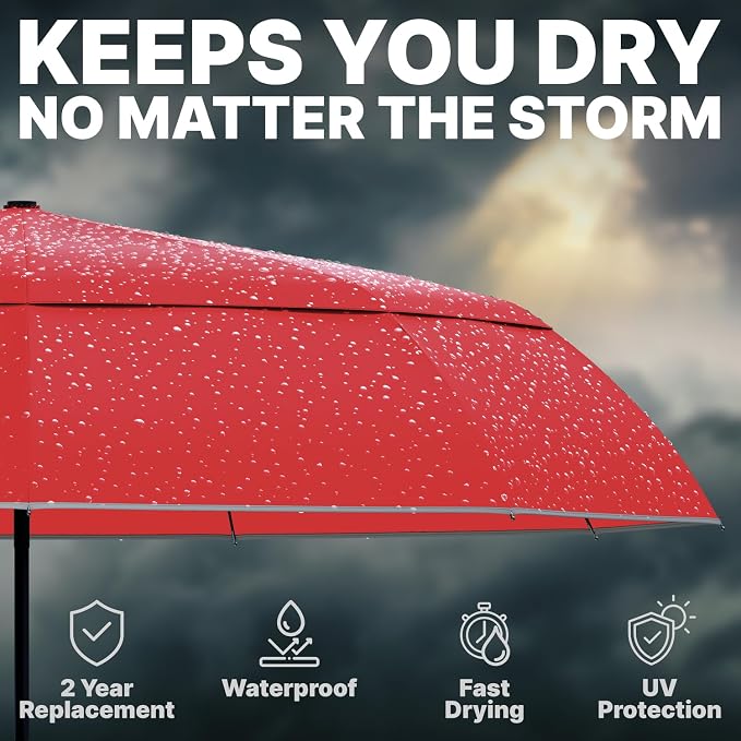 Royal Walk Windproof Folding Travel Umbrella Compact and Strong Luxurious Real - Image 7