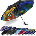 SY COMPACT Travel Umbrella Windproof Automatic Umbrellas Small Compact UV Sun by SYCOMPACT