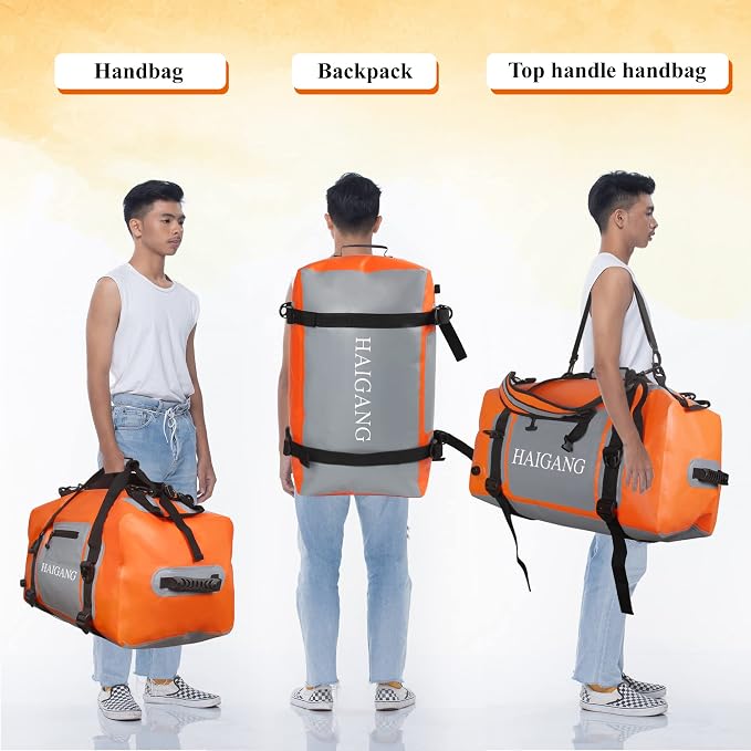 150L Waterproof Duffel Bag Travel Dry Bag, Large Capacity, Adjustable Thickened - Image 4