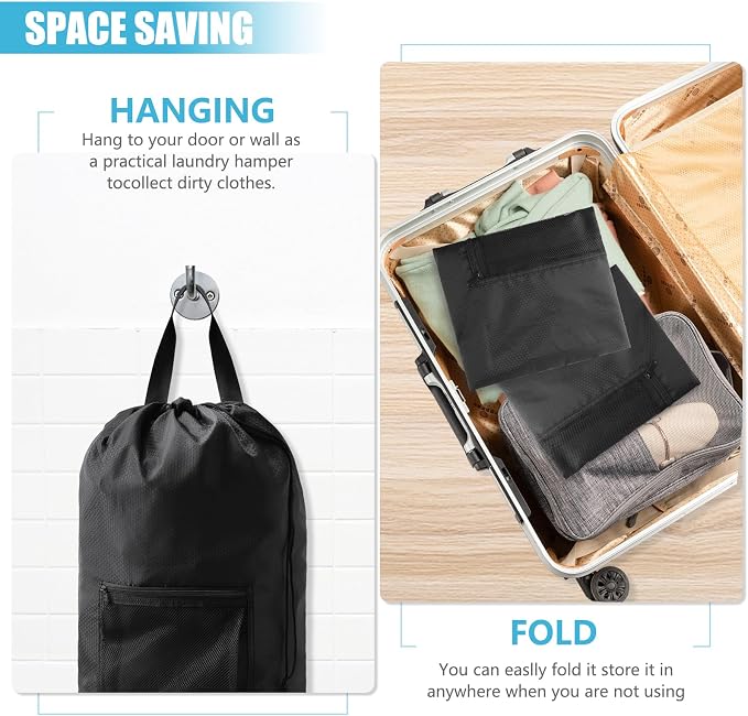 Laundry Bag Backpack, Olosar Extra Large Travel Laundry Bag - Image 6