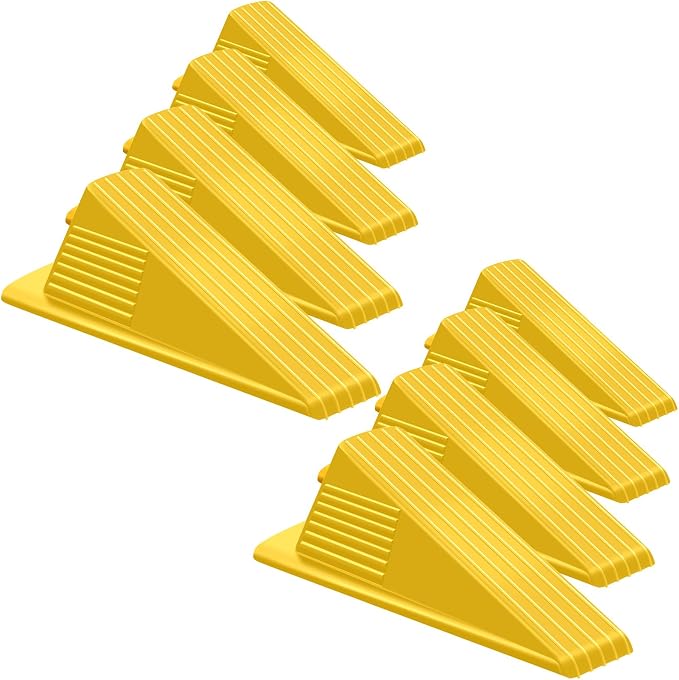 Frienda 8 Pcs Jumbo Door Stoppers Heavy Duty Door Stopper Tall up to 2inch Tall - Image 8