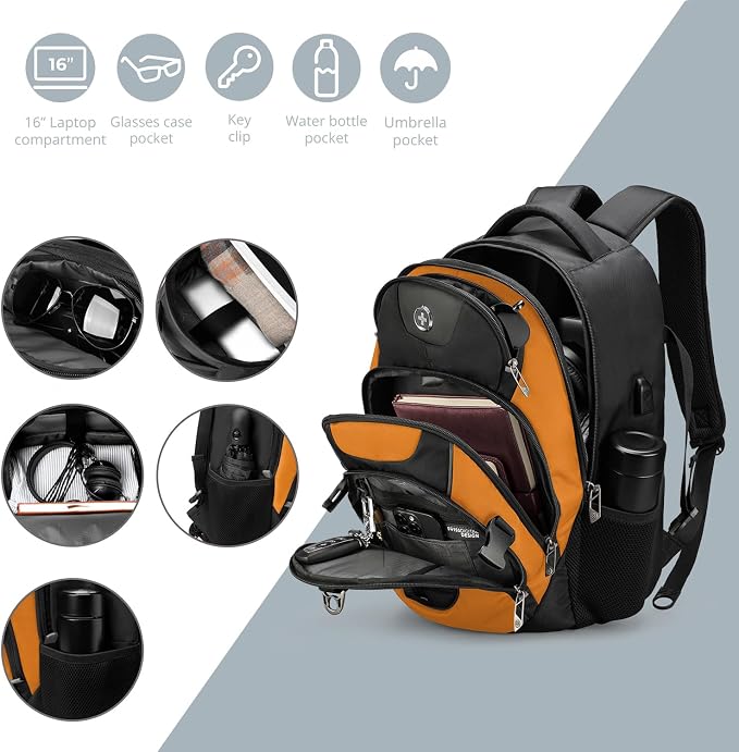 Swissdigital Design Laptop Backpack - Image 4