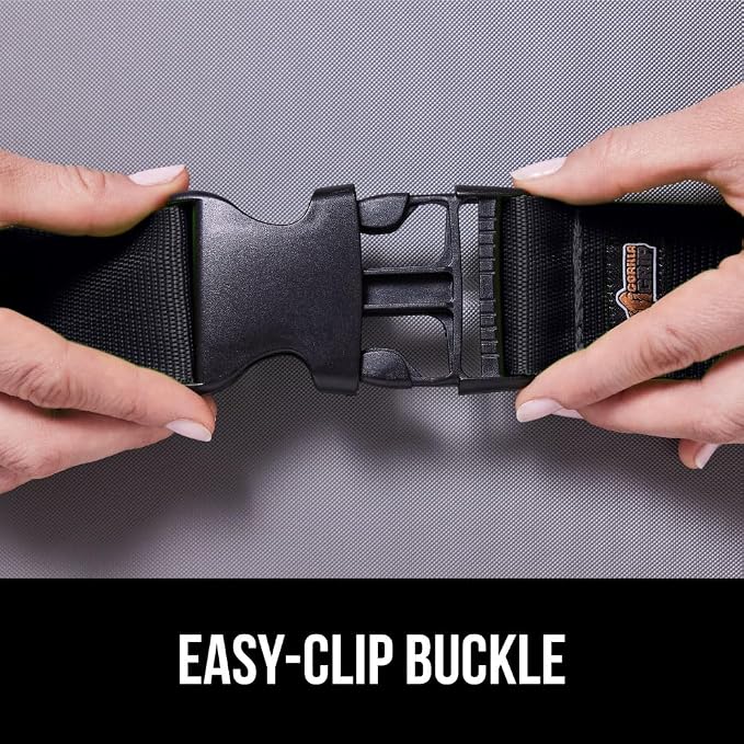 GORILLA GRIP Heavy Duty 4 Pack Adjustable Luggage Straps - Image 7