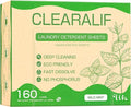 Laundry Detergent Sheets Up to 160 Loads, Wild Mint by CLEARALIF