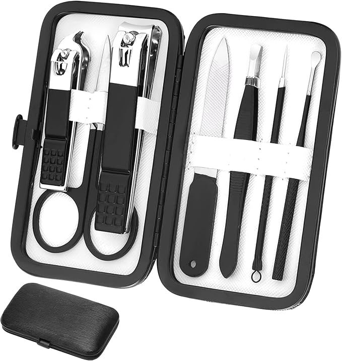 Nail Clippers Set Professional Manicure Set Grooming Kits Stainless Steel by ProfessionalManicureSet
