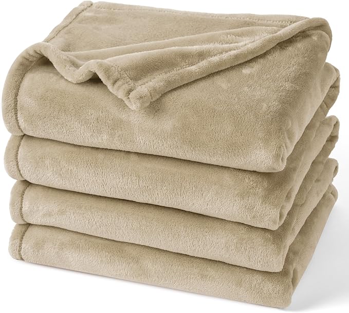 PHF Ultra Soft Fleece Blanket Twin Size, No Shed No Pilling Luxury Plush Cozy by PHF