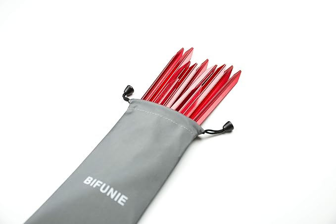 Aluminum Alloy Tent Stakes Pegs, Lightweight Metal Stakes Pegs - Image 6