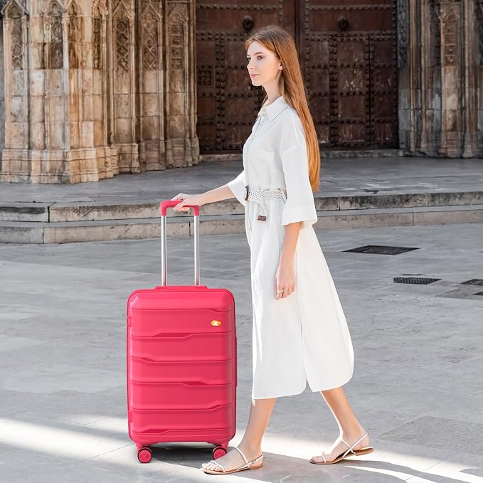 Carry On Luggage 22x14x9 Airline Approved, Hard Shell Suitcase - Image 8