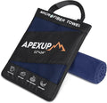 APEXUP Microfiber Travel Towel, Ultra Absorbent Quick Dry Towels, Lightweight by APEXUP