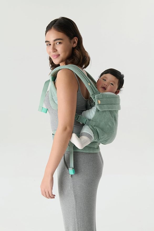 NEST BLANCHE Baby Carrier – Soft Cotton Linen Blend - Image 9