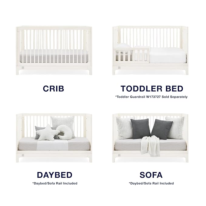 Delta Children babyGap Wren 4-in-1 Convertible Crib Greenguard Gold Certified - Image 4