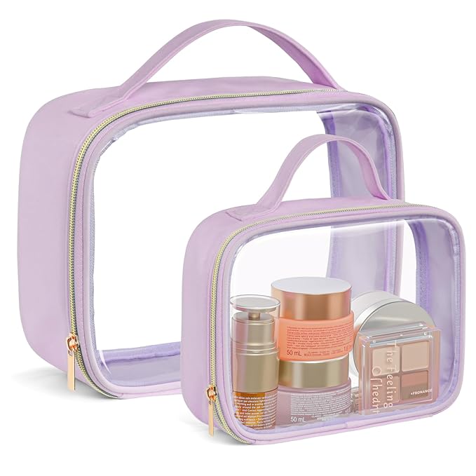 PACKISM Clear Makeup Bag by Packism