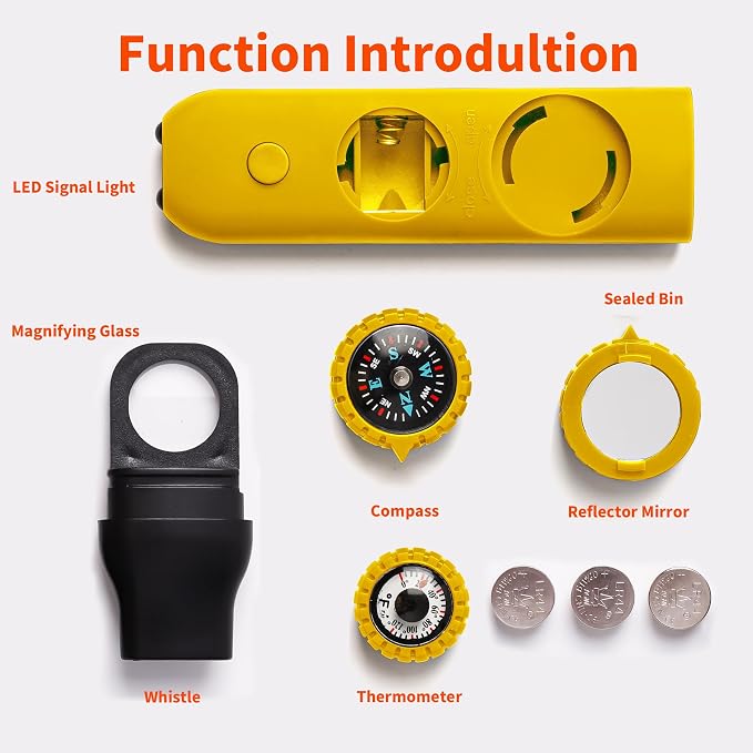 Multifunctional Survival Emergency Whistle - Image 8