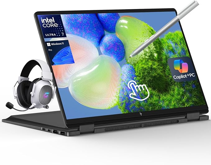 HP OmniBook X Flip 16 2-in-1 Laptop: 16" FHD+ Touchscreen, Intel Core Ultra 7 by HP