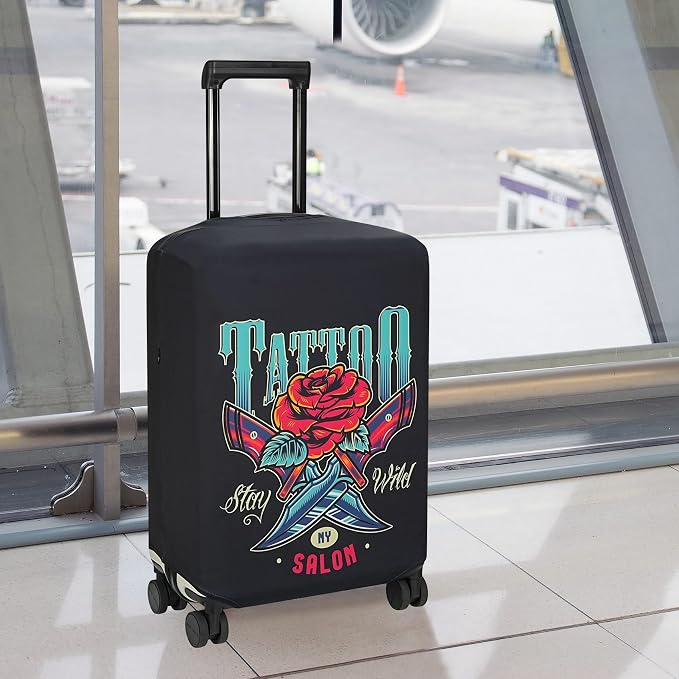 Explore Land Travel Luggage Cover Suitcase Protector Fits 27-30 Inch Case - Image 7