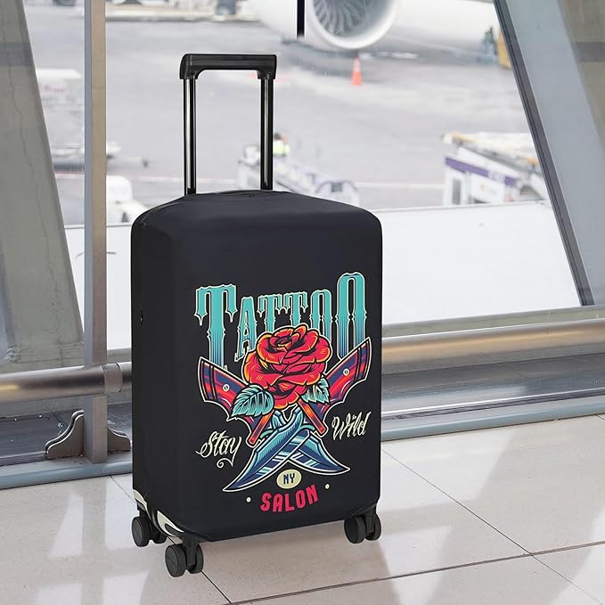 Explore Land Travel Luggage Cover Suitcase Protector Fits 18-22 Inch Case - Image 7