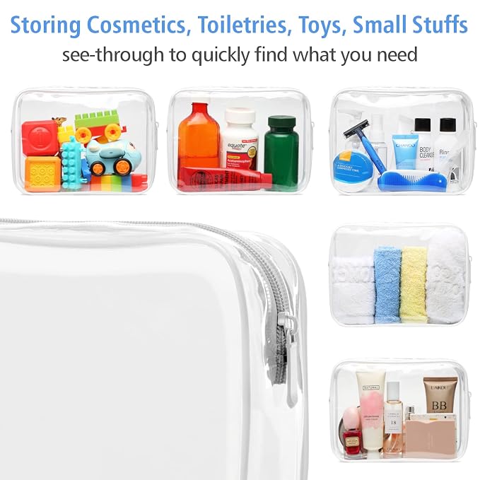 PACKISM Clear Makeup Bag - Image 4