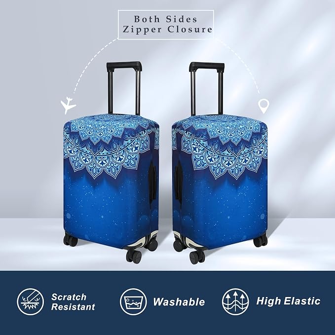 Explore Land Travel Luggage Cover Suitcase Protector Fits 31-32 Inch Case - Image 2