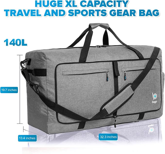 Bago Big XXL Foldable Duffel Bags - Image 6