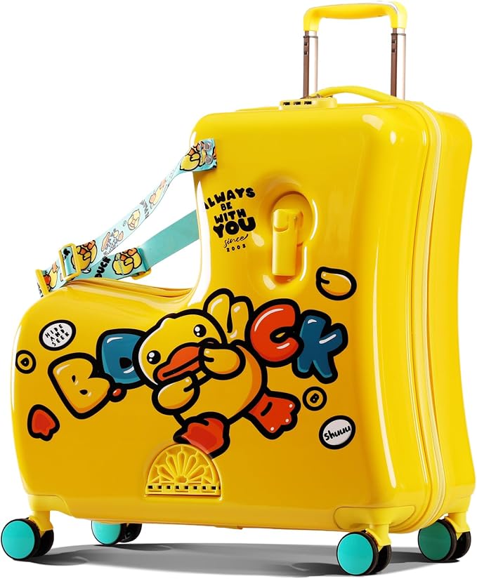 Kids' Lightweight Ride on Luggage by AOWEILA