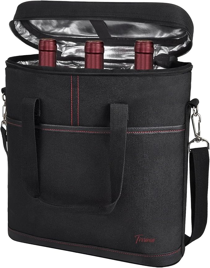 Tirrinia Insulated Wine Gift carrier by Tirrinia