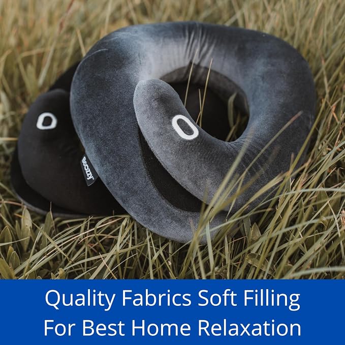 BCOZZY Flat Back Travel Neck Pillow – Patented Neck Pain Relief & Support - Image 6