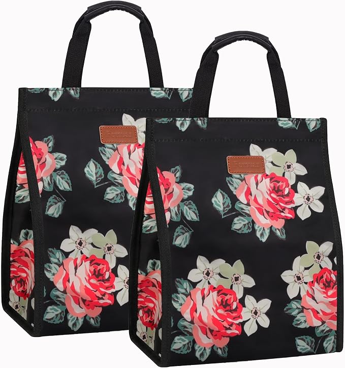 Lunch Bags for Women Insulated Reusable Lunch Tote by GuangzhouTailinTechnologyCo