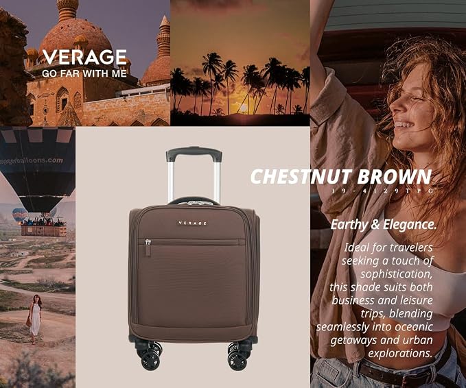 Verage Underseat Carry On Luggage - Image 7