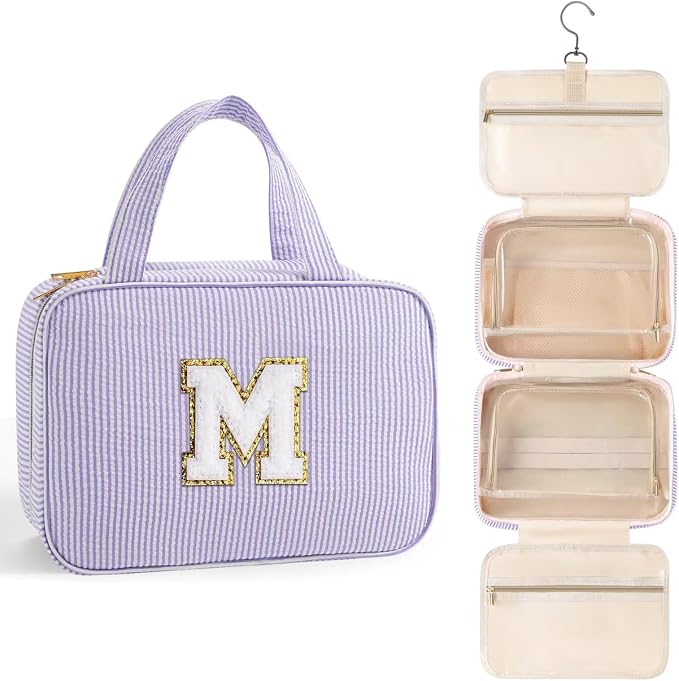 TOPEAST Initial Makeup Bag by TOPEAST