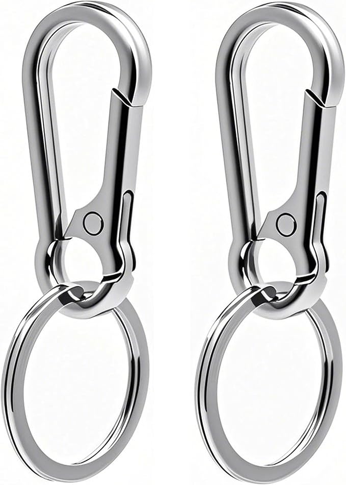 Keychain Keyring Set for Men Women Classic Metal Home Car Key Holder Organizer by Unknown