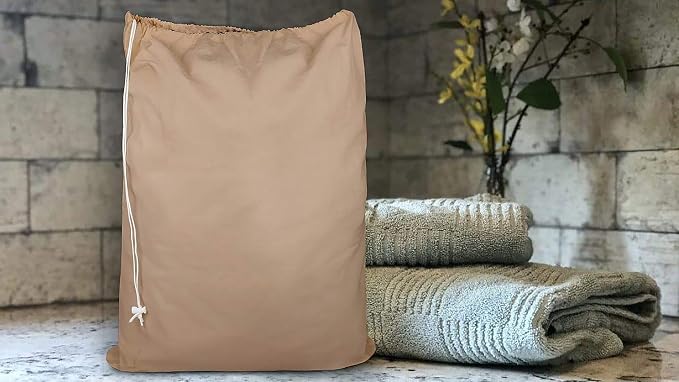 Urban Villa Laundry Bag Canvas|Dirty Clothes Travel Laundry Bag|Machine - Image 6