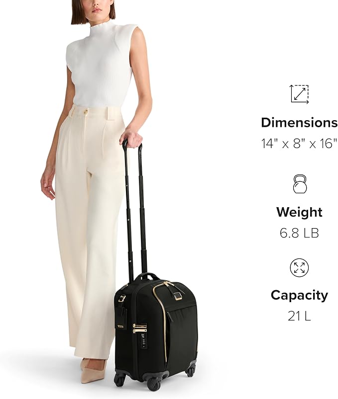 TUMI - Voyageur Leger 4 Wheeled Luggage - Women's Lightweight and Spacious - Image 7
